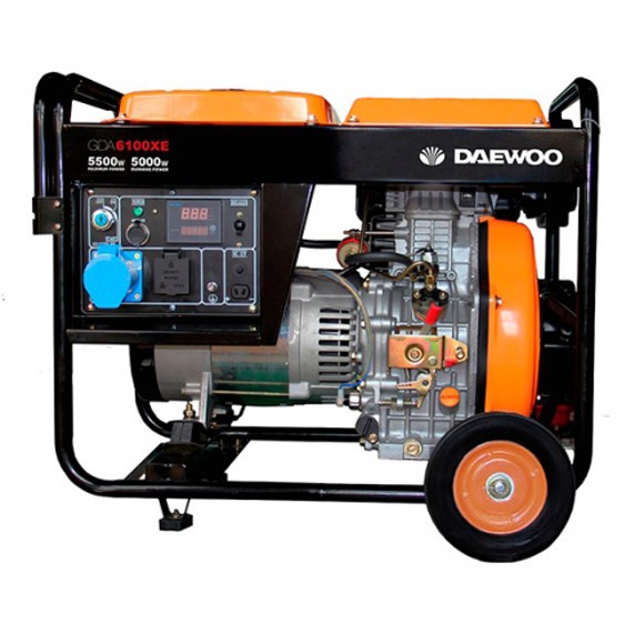 Дизельный генератор Daewoo DDAE 6100XE